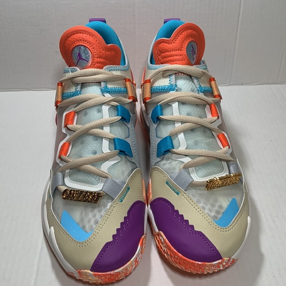 Jordan Why Not .5 Men\'s Basketball Sneakers DC3637 158 SAIL/PURPLE M 10 … main image 7